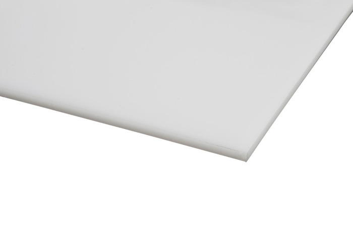 Plastskiva PE HD Vit 5 x 500 x 660 mm Rias 